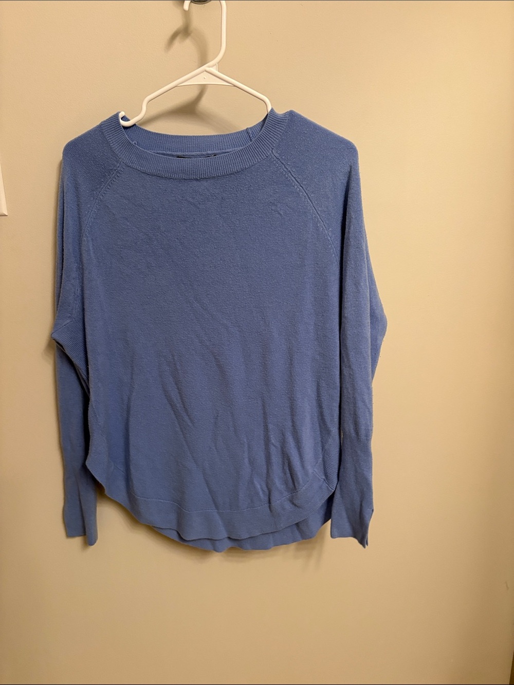 Light Blue Women's Crewneck Sweater